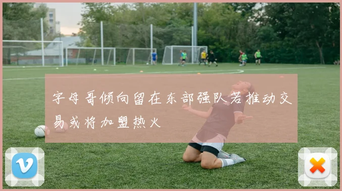 字母哥倾向留在东部强队若推动交易或将加盟热火